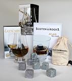Scotch Rocks with 2 Glencairn Glasses Menage a Deux Gift Set