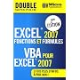 Excel 2007 : Fonctions et formules & VBA pour Exce&hellip de Premium consultants
