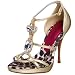 Beverly Feldman Women's Belinda Sandal,Gold,6 M US