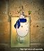 SWITCHABLES Stained Glass Night Light COVER - SNOWMAN WITH SCARF SW077 - LIGHT FIXTUR...