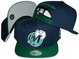 Dallas Mavericks Navy/Green Two Tone Snapback Adjustable Plastic Snap Back Hat / Cap