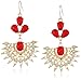 Amazon Collection Filigree Fan Earrings