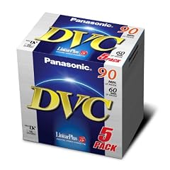 Panasonic AY-DVM60FE5 Mini-DV Digitale Videokassette (60min, Linear Plus) 5er Pack