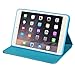 iPad Mini Case,iPad Mini 2 Cover Case ,iBerry PU Leather Slim-Fit Case with Stand Protective Case for Apple iPad Mini 1/2/3 Tablet, Blue Smlie (With Smart Cover Auto Wake / Sleep),with Stylus Pen