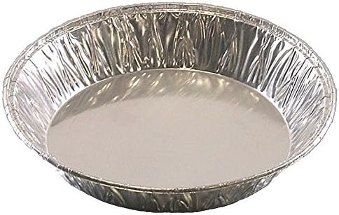 ATTA International 5" Shallow Aluminum Foil Mini-Pie Tart Pan - Disposable Fruit Quiche Baking Tins (pack of 25)
