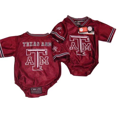 Buy Texas A&M University Aggies NCAA Football Infant baby Onesie Jersey 12-18 months by Colosseum