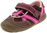 Stride Rite SM Erica First Walkers (Infant/Toddler),Brown/Pink,5.5 M US Toddler