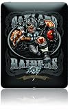 Skinit Protective Skin (Fits Latest Apple iPad); Illustrated Oakland Raider Running Back.