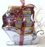 Ghirardelli Chocolate Lovers Sleigh Holiday Gift Basket