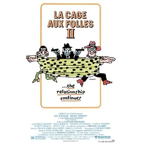 Bird Cage 2 La Cage Aux Folles ORIGINAL Movie POSTER NR - 27