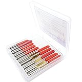 10 ピース錫コーティング さ れ た超硬pcb カッター彫刻cnc ルータービット 30度0.2 ミリメートル タングステン鋼彫刻ビットシャンク径3.175 ミリメートル