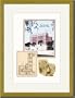 Gold Framed/Matted Print 17x23, The Churchill Apartment Hotel