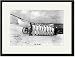 Black Framed/Matted Print 17x23, Ship-Shape at Nag's Head