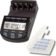 SET: Technoline BC-700 Akku Ladeger�t / Schnellladeger�t BC700 mit LCD-Display +++ PLUS +++ 4x Sanyo Eneloop Mignon AA Akkus HR-3UTGA NEUE VERSION geliefert in 1x PREMIUM Akku-Onlinehandel AKKUBOX der Akku-Onlinehandel GmbH