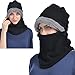 UShake Balaclava Fleece Hood for Men or Women, Heavy Fleece Unisex Balaclavas, Ski Face Mask, Winter Neck Warmer Protective Headgear Wind Resistant Cap for Snowboarding Cycling Dog Jogging