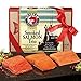 SeaBear - Premium Wild Alaskan Smoked Sockeye, Coho, and Pink Salmon Trio - 18oz Box - 4 Pack