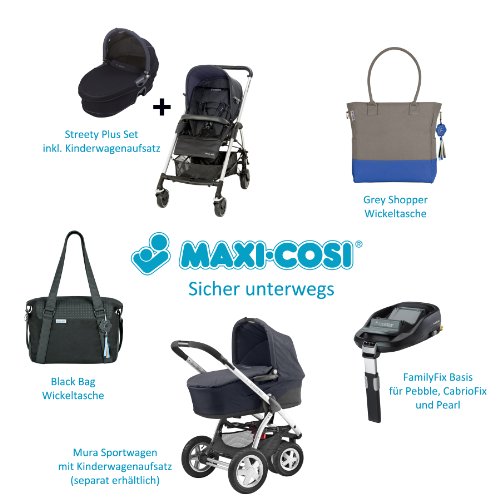 Imagen 15 de Maxi-Cosi 63005941 Family Fix Pebble - Silla de coche (grupo 0+, hasta 13 kg, de 0 a 12 meses aprox.), color negro