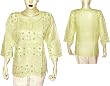 Kurti Womens Casual Dresses Fashion in India Chikan Embroidery Size L (ctop438)