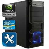AufrüstPC Intel Core i7-2600K (Quadcore) Sandy Bridge 4x 3.4 GHz, 8 GB DDR3 1600MHz, Asus P8Z68-V LX, 1 GB Nvidia Geforce GTX560 Ti, USB 3.0, Sound, GigabitLan, Gaming PC