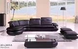 5pc Modern Sectional Leather Sofa Set #AM-L288-BK 5pc Modern Sectional Leather Sofa Set #AM-L288-BK