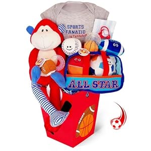 Melissa and Doug - Sports Fanatic in Training Baby Bucket by Kara Nessian by 
