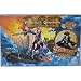 Pirates of the Caribbean Dead Men Tell No Tales Swashbucklers Playset - Coffin Cruiser with Quad Firing Cannon, Hidden Barrel Cannons, Rolling Wheels and Jack Sparrow Figure