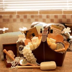 The Gift Basket Gallery Spa Perfect Relax & Rejuvenate Tote