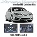 XtremeVision Saab 9-3 2003-2014 (7 Pieces) Cool White Premium Interior LED Kit Package + Installation Tool