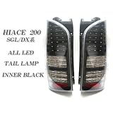 ブラック】ハイエース200 オールLED テールランプ新品 純正交換