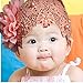 Doinshop Colorful Baby Kids Lace Flower Headband Hair Bow Band Accessories Headwear (pink)
