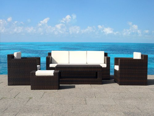 14 teilige GARTENLOUNGE “Roma” mit 30 tägigem RÜCKGABERECHT! – Möbel – Lounge – Rattan