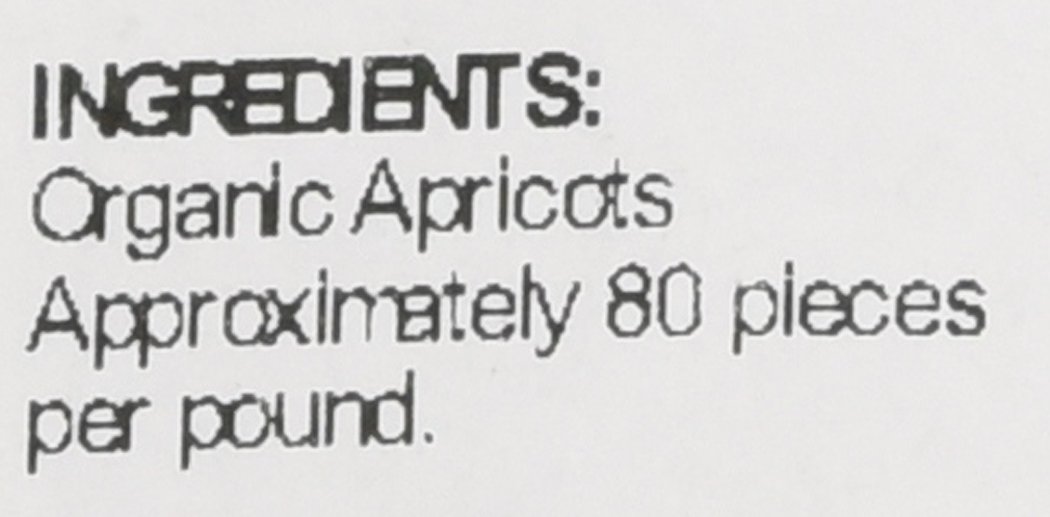 Organic Certified Large Dried Apricots, 1Lb: Amazon.com: Grocery ...