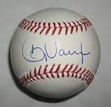 Greg Vaughn Autographed Major League Baseball W/PROOF, Picture of Greg Signing For Us, San Diego Padres
