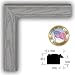 ArtToFrames 10x20 Inch White Picture Frame, This 1.25