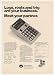 1974 Unicom Rockwell 202 Electronic Slide Rule Print Ad