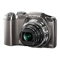 Olympus SZ-31MR Digitalkamera (16 Megapixel, 24-fach opt. Zoom, 7,6 cm (3 Zoll) Display, 3D Fotos, bildstabilisiert) silber
