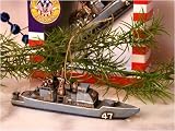 Christmas Ornament Navy Cruiser