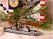 Christmas Ornament Navy Cruiser