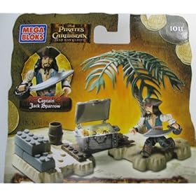  Mega Bloks: Pirates of the Caribbean 2 - Captain Jack Sparrow