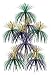 Green Gold Purple Firework Chandelier Image