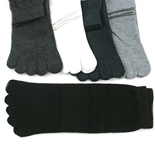 5 Pairs Men's Five Seperate Finger Toe Socks Comfortable Cotton