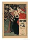 People We Pass, Stories of Life among the Masses of New York City Giclee Poster Print by Edward Penfield, 30x40
