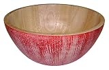 Mountain Woods 7-inch Red Bowl