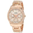 XOXO Women's XO5386  Rhinestone Accent Rose Gold Bracelet Watch