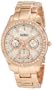 XOXO Women's Rhinestone Accent Rose Bracelet Watch White XO5386 XOXO Women's Rhinestone Accent Rose Bracelet Watch White XO5386