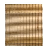 Versailles Two-Tone Bamboo Roman Shade - 24x48