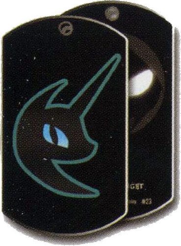 2013 MY LITTLE PONY DOG TAGS - #23 - NIGHTMARE NIGHT