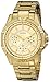 GUESS Women's U0235L5 Dynamic Feminine Mid-Size Multi Function Gold-Tone Sport Watch