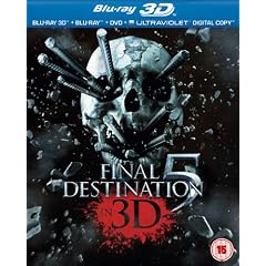 Final Destination 5 (Blu-ray 3D + Blu-ray + DVD + Digital Copy) [2011][Region Free]