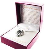 51OADVgVzgL. SL160  Wishing Feathers Angel Wings Locket Necklace Silver Reviews fairy accessories